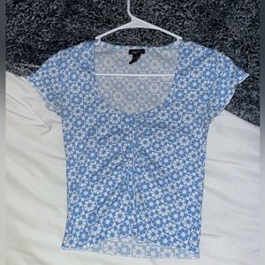 Blue Rue 21 Crop Top, Size XS